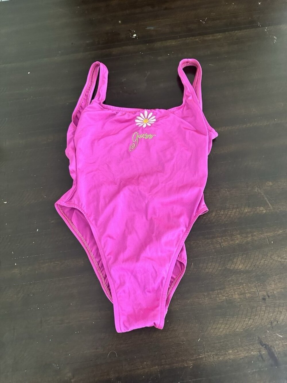 Vintage 90s Guess Swimsuit One Piece Vacation Size 7/8